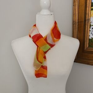 Colorful Striped Scarf